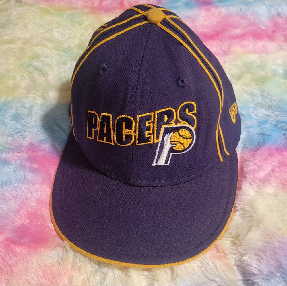 RARE New Era Hardwood Classics Indiana Pacers NBA Fitted Hat